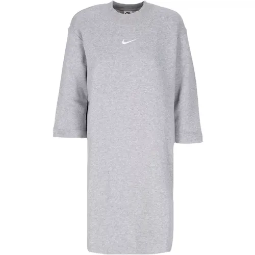 Phoenix Fleece Oversized Sleeve Dress , female, Sizes: L, S, M - Nike - Modalova