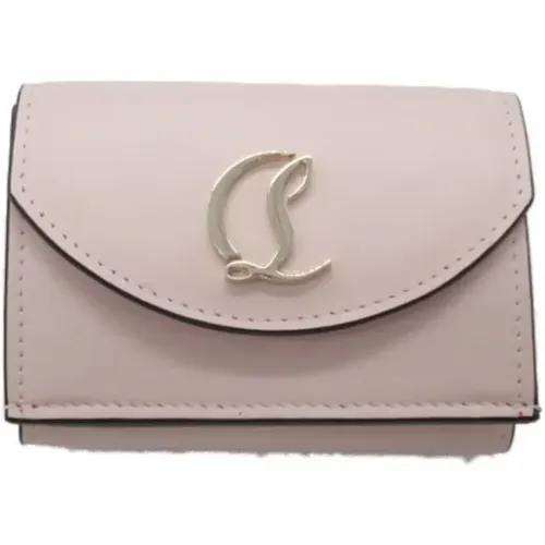 Pre-owned Wallets, female, , Size: ONE SIZE Pre-owned Leather wallets - Christian Louboutin Pre-owned - Modalova