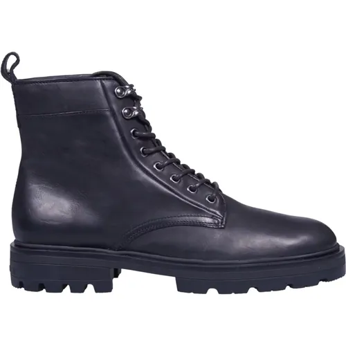 Schwarze Herren Stiefeletten , Herren, Größe: 40 EU - Hogan - Modalova