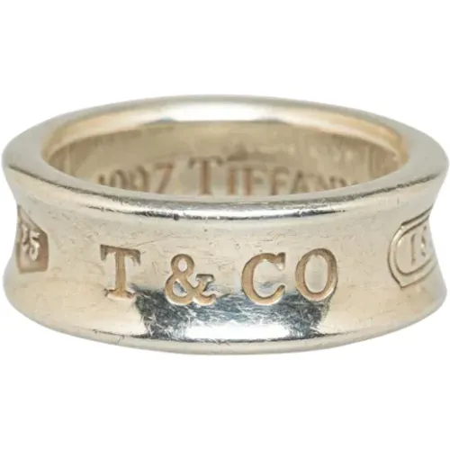 Pre-owned Jewellery, female, , Size: ONE SIZE Pre-owned Metal rings - Tiffany & Co. Pre-owned - Modalova