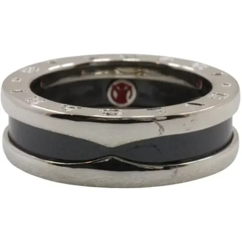 Pre-owned Jewellery, female, , Size: ONE SIZE Pre-owned Silver rings - Bvlgari Vintage - Modalova