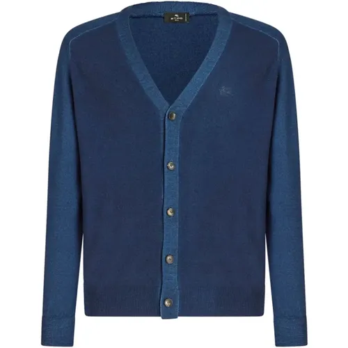 Cardigan , male, Sizes: L, M, XL, 2XL - ETRO - Modalova