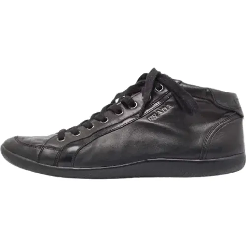 Pre-owned Sneakers, male, , Size: 12 US Pre-owned Leather sneakers - Prada Vintage - Modalova