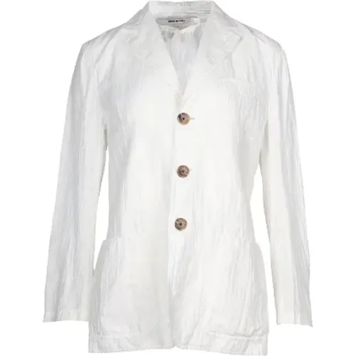 Pre-owned Linen outerwear , female, Sizes: 2XL - Hermès Vintage - Modalova
