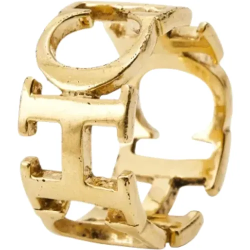 Pre-owned Metal rings , female, Sizes: ONE SIZE - Carolina Herrera Pre-owned - Modalova