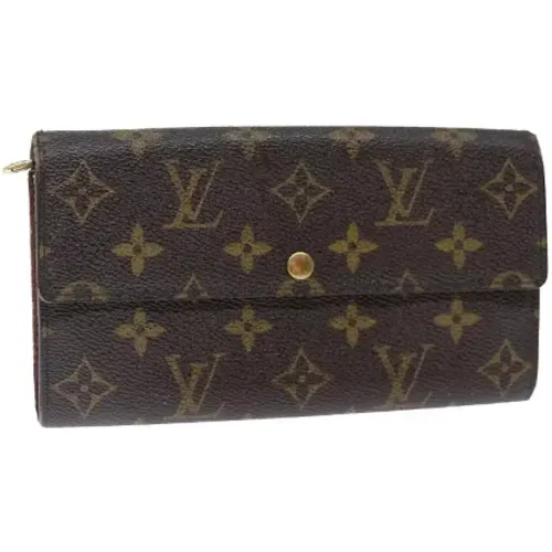 Pre-owned Coated canvas wallets , female, Sizes: ONE SIZE - Louis Vuitton Vintage - Modalova