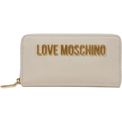 Wallets & Cardholders, female, , Size: ONE SIZE Women's Wallet Spring/Summer Collection - Love Moschino - Modalova