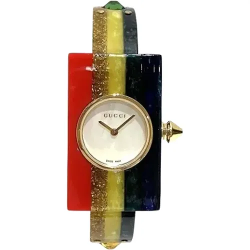 Pre-owned Watches, female, , Size: ONE SIZE Pre-owned Stainless Steel watches - Gucci Vintage - Modalova