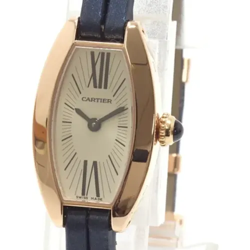 Pre-owned Watches, female, , Size: ONE SIZE Pre-owned Stainless Steel watches - Cartier Vintage - Modalova