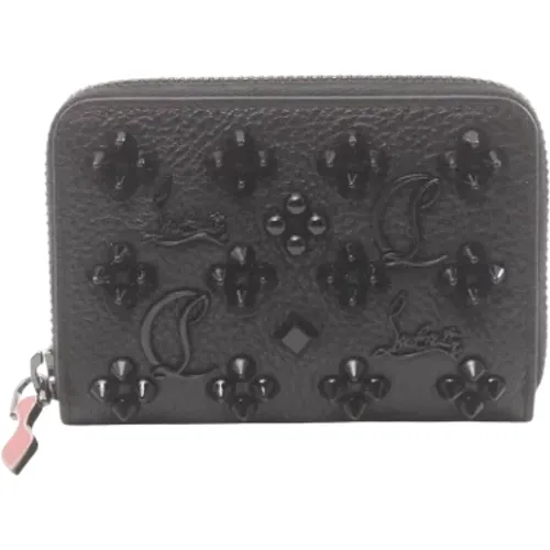 Pre-owned Wallets, female, , Size: ONE SIZE Pre-owned Leather wallets - Christian Louboutin Pre-owned - Modalova