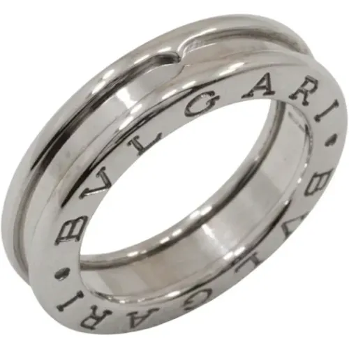 Pre-owned White Gold rings , female, Sizes: ONE SIZE - Bvlgari Vintage - Modalova