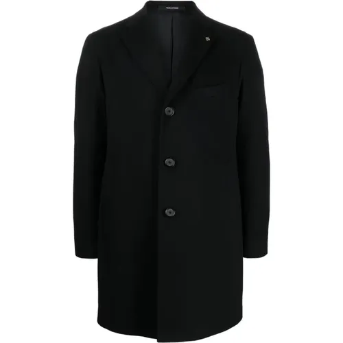 Wool-Cashmere Blend Coat , male, Sizes: XL, L - Tagliatore - Modalova