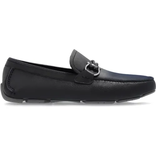 Loafers, male, , Size: 7 US Moccasins Front - Salvatore Ferragamo - Modalova