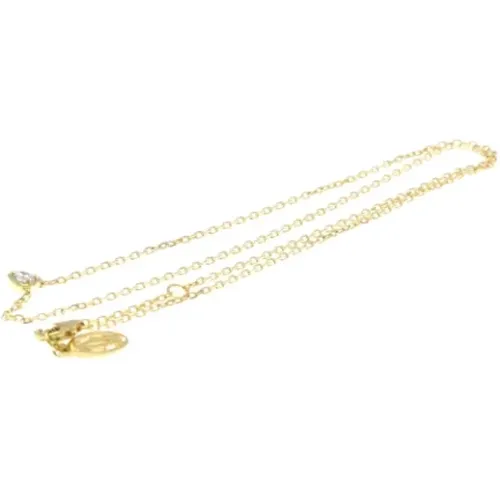 Pre-owned Jewellery, female, , Size: ONE SIZE Pre-owned Rose Gold necklaces - Cartier Vintage - Modalova