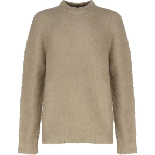 Dunkelbeiger Strickpullover - Acne Studios - Modalova