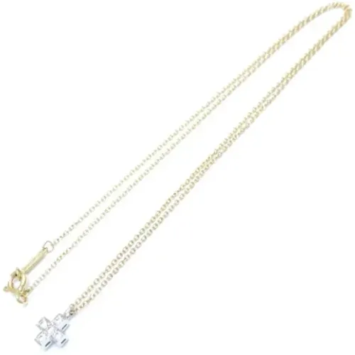 Pre-owned Jewellery, female, , Size: ONE SIZE Pre-owned Platinum necklaces - Tiffany & Co. Pre-owned - Modalova