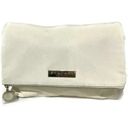 Pre-owned Clutches, female, , Size: ONE SIZE Pre-owned Fabric pouches - Bvlgari Vintage - Modalova