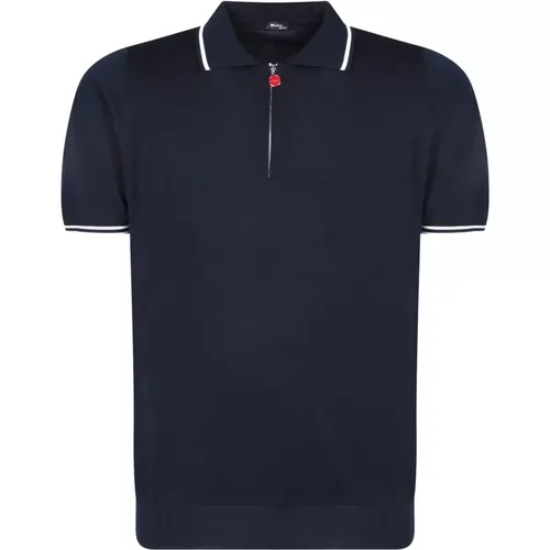 T-Shirts Polos for Men , male, Sizes: L, S, M, XL - Kiton - Modalova