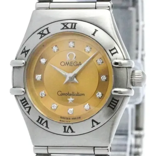 Pre-owned Watches, female, , Size: ONE SIZE Pre-owned Stainless Steel watches - Omega Vintage - Modalova