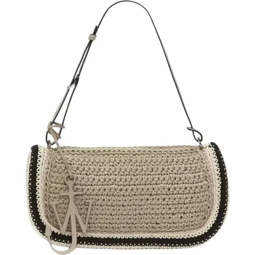 Handbags, female, , Size: ONE SIZE Crochet Shoulder Bag Bumper-15 - JW Anderson - Modalova