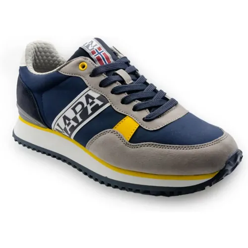 And Grey Sneakers S4Cosmos01/Nyp , male, Sizes: 11 UK, 10 UK - Napapijri - Modalova