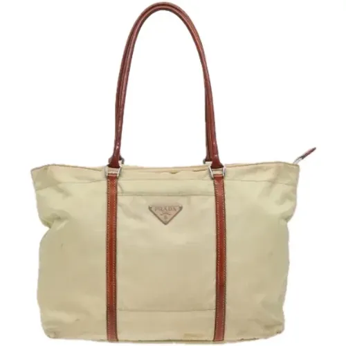 Pre-owned Tote Bags, female, , Size: ONE SIZE Pre-owned Fabric prada-bags - Prada Vintage - Modalova