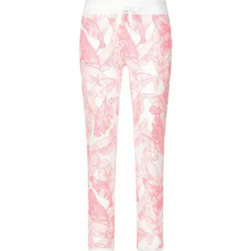 Sweatpants Smilla mit naturalem Print , Damen, Größe: S - Juvia - Modalova