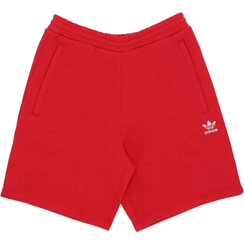 Essential Short Sweatpants Scarlet , Herren, Größe: M - Adidas - Modalova