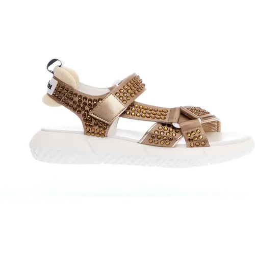 Flat Sandals , female, Sizes: 4 UK, 3 UK - Elena Iachi - Modalova