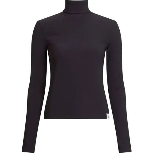 T-Shirt Tab Split Sleeve Rib - Calvin Klein Jeans - Modalova