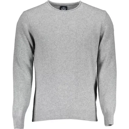 Elegant Grey Wool Blend Sweater , male, Sizes: 3XL - North Sails - Modalova