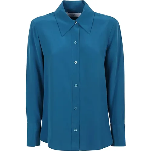 Silk Shirts Made in China , female, Sizes: M - Equipment - Modalova