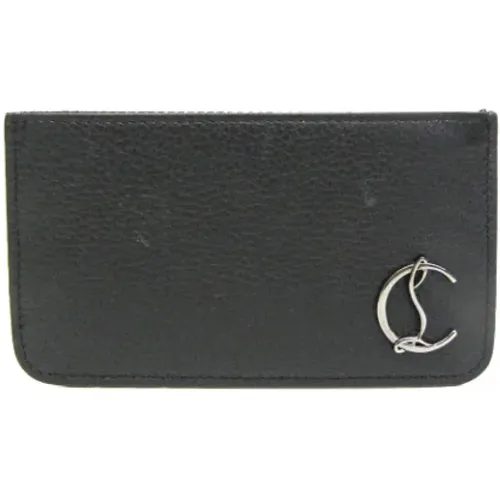 Pre-owned Wallets, female, , Size: ONE SIZE Pre-owned Leather wallets - Christian Louboutin Pre-owned - Modalova