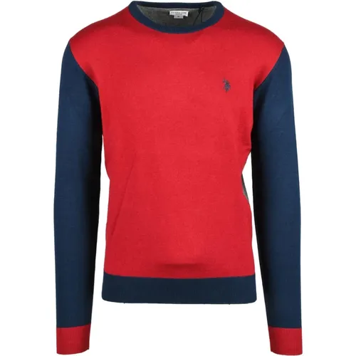 Strickpullover mit Viskose-Wollmischung , Herren, Größe: 2XL - U.S. Polo Assn. - Modalova