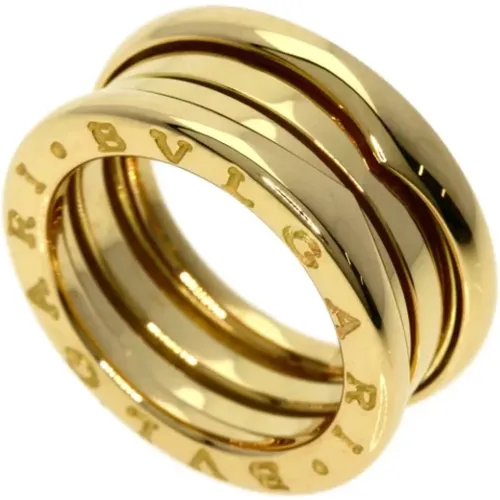 Pre-owned Gold rings , female, Sizes: ONE SIZE - Bvlgari Vintage - Modalova