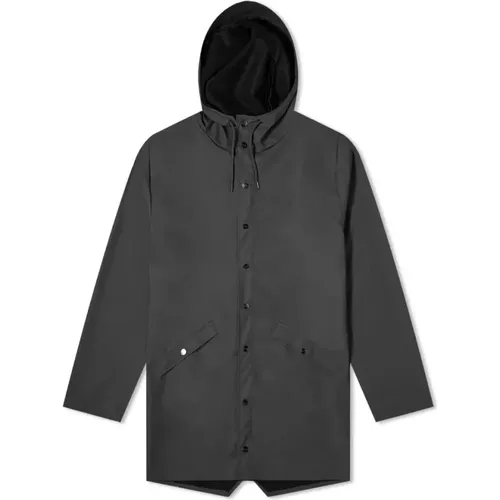 Long Jacket - Waterproof, Windproof, Lightweight , male, Sizes: M, S - Rains - Modalova