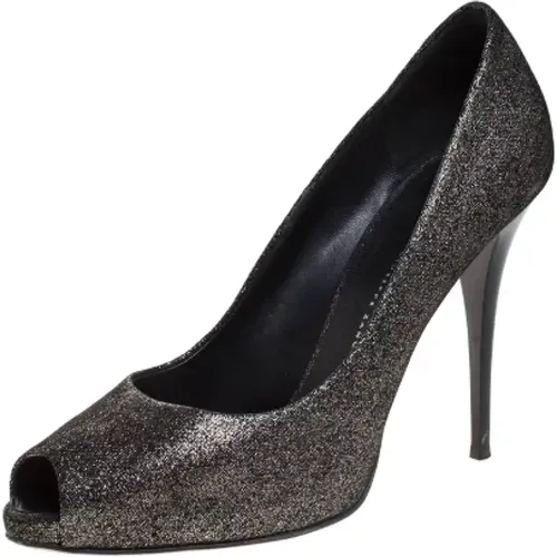 Pre-owned Fabric heels , female, Sizes: 7 UK - Giuseppe Zanotti Pre-owned - Modalova
