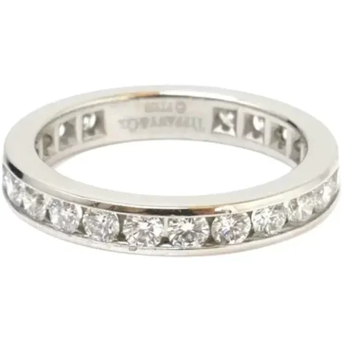 Pre-owned Jewellery, female, , Size: ONE SIZE Pre-owned Silver rings - Tiffany & Co. Pre-owned - Modalova