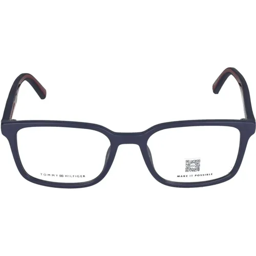 Stylish Eyeglasses TH 2049 , male, Sizes: 53 MM - Tommy Hilfiger - Modalova