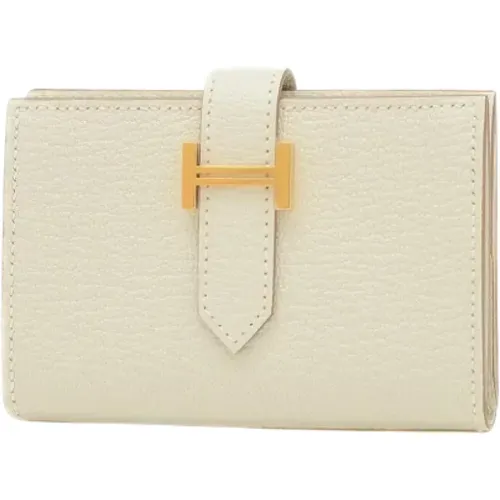 Pre-owned Wallets, female, , Size: ONE SIZE Pre-owned Leather wallets - Hermès Vintage - Modalova