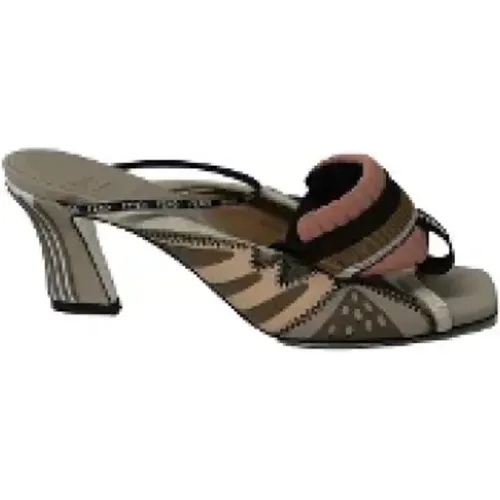 Pre-owned Plastic sandals , female, Sizes: 4 UK - Fendi Vintage - Modalova
