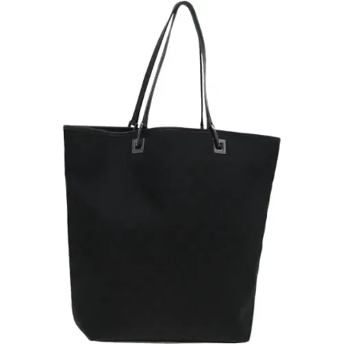 Pre-owned Tote Bags, female, , Size: ONE SIZE Pre-owned Canvas totes - Gucci Vintage - Modalova