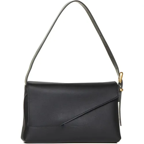 Baguette Style Shoulder Bag , female, Sizes: ONE SIZE - Wandler - Modalova
