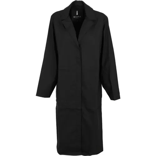 Stylish Overcoat for Men , female, Sizes: 2XS - Rains - Modalova