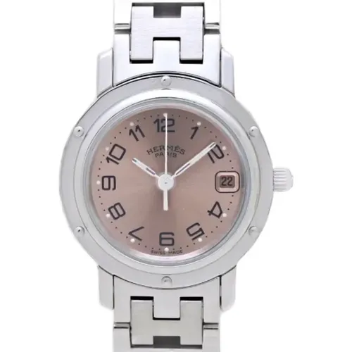 Pre-owned Metal watches , female, Sizes: ONE SIZE - Hermès Vintage - Modalova