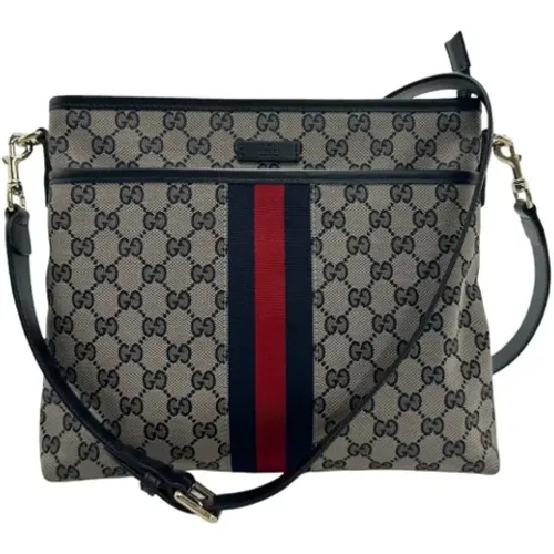 Pre-owned Canvas shoulder-bags , female, Sizes: ONE SIZE - Gucci Vintage - Modalova