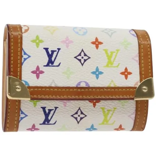 Pre-owned Wallets, female, , Size: ONE SIZE Pre-owned Canvas wallets - Louis Vuitton Vintage - Modalova