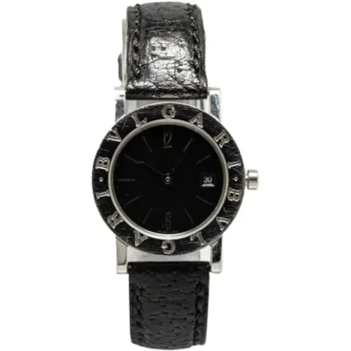 Pre-owned Watches, female, , Size: ONE SIZE Pre-owned Stainless Steel watches - Bvlgari Vintage - Modalova