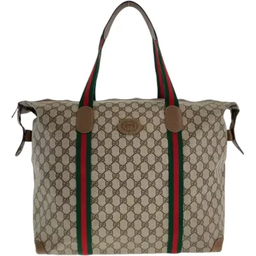 Pre-owned Canvas gucci-bags , female, Sizes: ONE SIZE - Gucci Vintage - Modalova