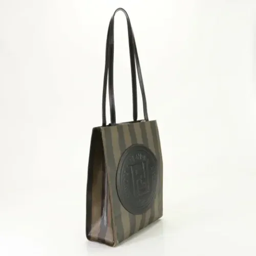 Pre-owned Tote Bags, female, , Size: ONE SIZE Pre-owned Canvas fendi-bags - Fendi Vintage - Modalova